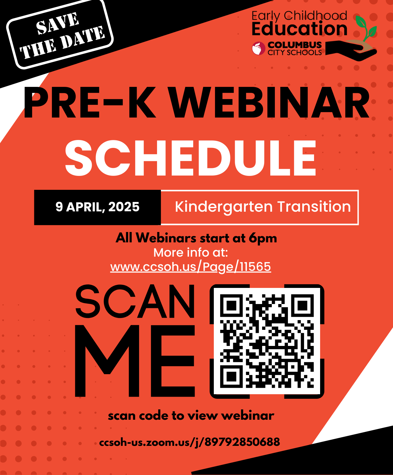 Pre-K Webinar Kindergarten